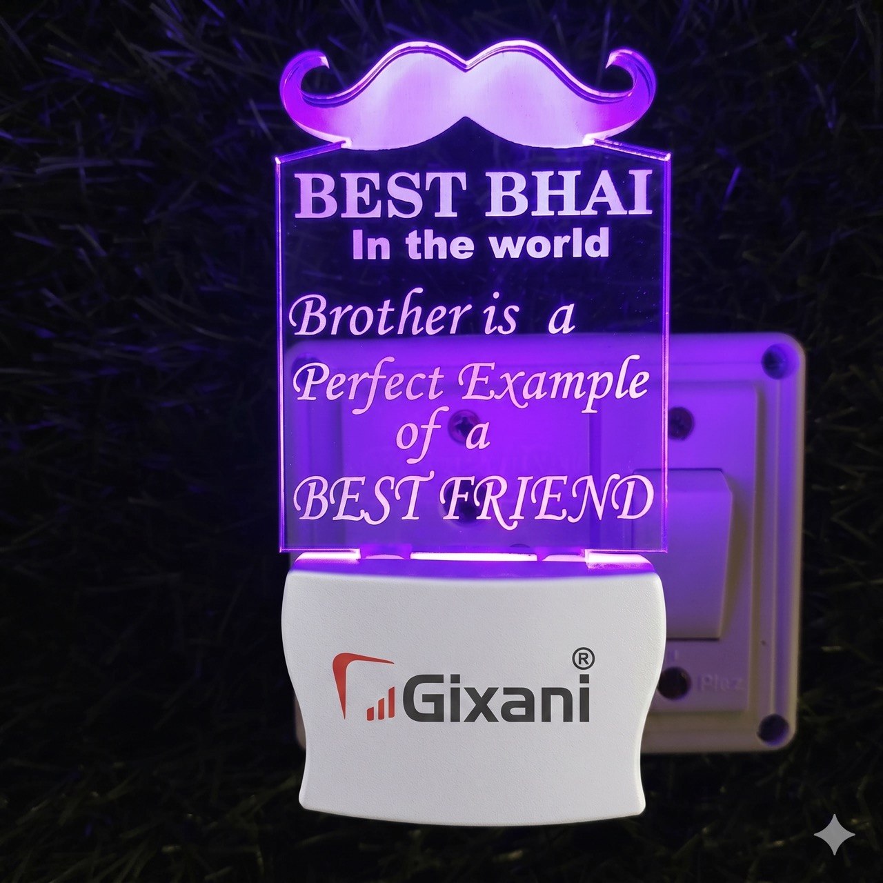 Custom Glow-Art Night Lamp – The Perfect Gift for Brothers