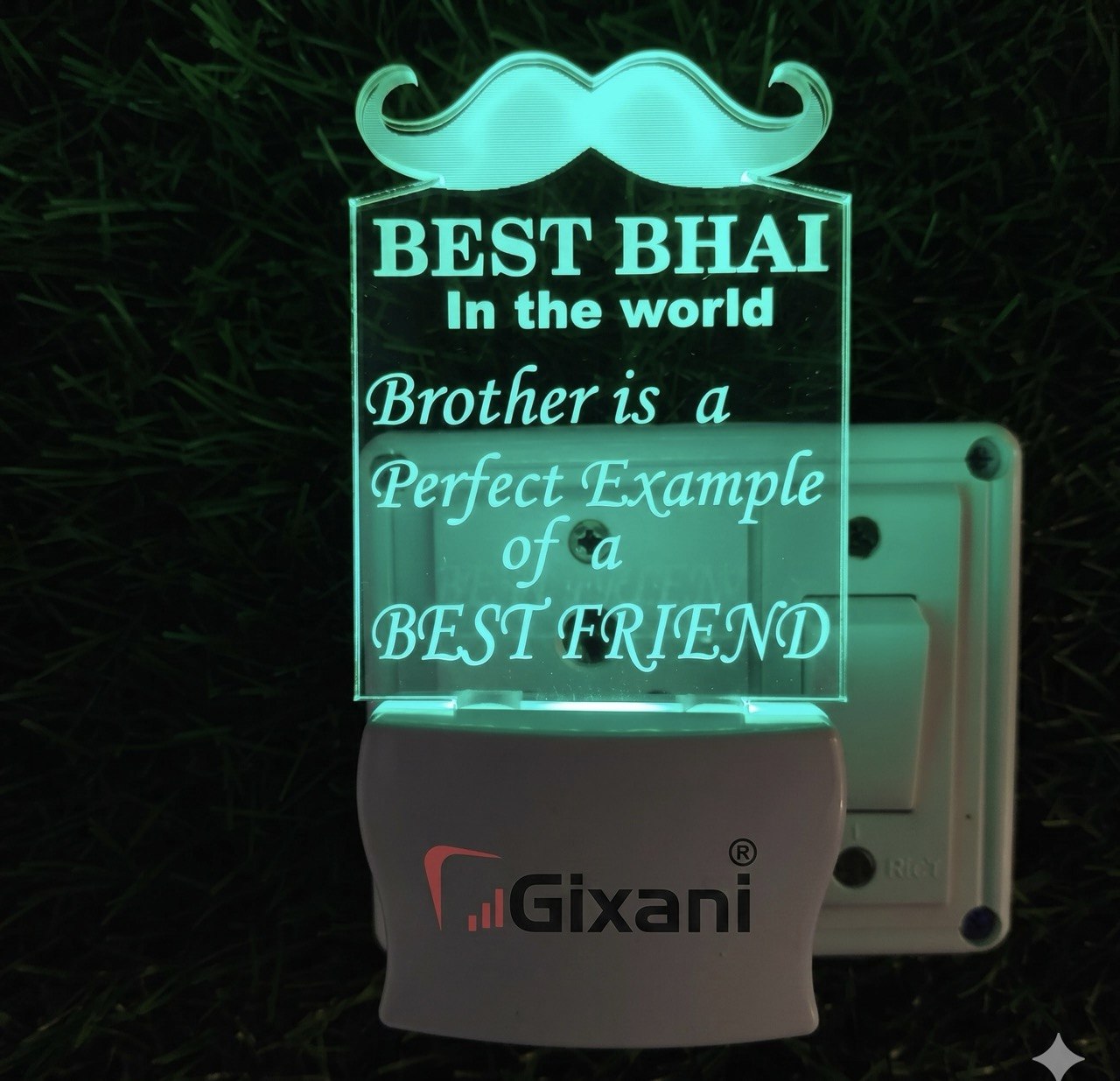 Custom Glow-Art Night Lamp – The Perfect Gift for Brothers