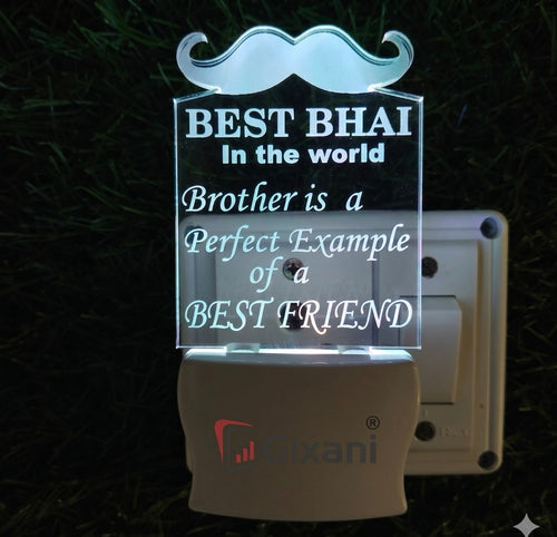 Custom Glow-Art Night Lamp – The Perfect Gift for Brothers