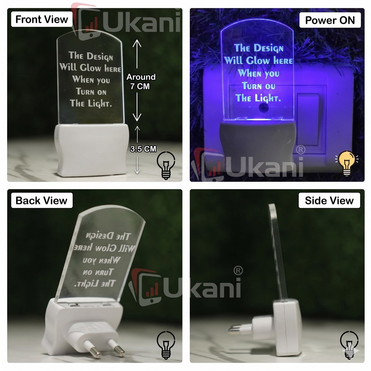 Custom Glow-Art Night Lamp – The Perfect Gift for Brothers